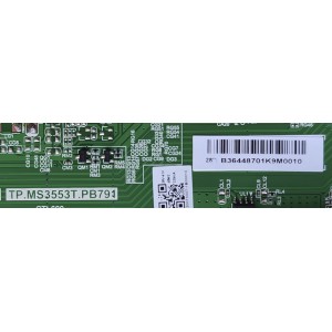 MAIN FUENTE PARA TV LG / NUMERO DE PARTE 60103-00546 / TP.MS3553T.PB791 / 4300046326 / 33A8 20191118_180025 / MODELO 28TL430D-PU	